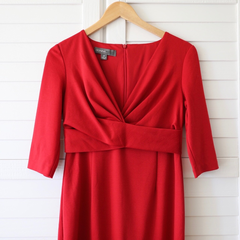 Donna Ricco Red Dress